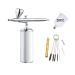 Universal Paint Spraye Portable Airbrush with Compressor Set Multi Functional Safe Big Capacity Ink Cup Spray Gun Cleaning Kit Sunless Tanning Barber Painting Varnishing Lacquering