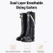 LIXADA Outdoor Waterproof Gaiters - Breathable Snow Hiking Gaiters for Climbing & Skiing | Unisex Black for Adults & Children - Buy Online on GoSupps.com