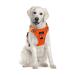 Funfox dog harness for large dogs no pull dishes adjustable anti train safety tableware dog dishes medium dog chest harness dog large breathable dog harness orange l l orange