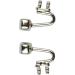 SBTRKT 100pcs Eyeglass Nose Pad Arms Stainless Steel Holders & Repair Parts for Perfect Fit - Buy Online on GoSupps.com