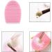 3 Pieces Makeup Brush Cleaning Mat Cleaning Egg Cleaning Tool Silicone Brush Cleaner Cosmetic Clean Tool Used for Cleaning Various Makeup Brushes - Buy Online on GoSupps.com