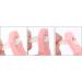 SUICRA Nail Clippers Fingernail Clipper Toenail Manicure One-Word Scissors French U-Shaped Flat Mouth Scissors Fake Nail Scissors Plastic Handle Nail Clippers Plastic Handle Manicure Pliers (Color : Pink - Buy Online on GoSupps.com