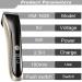 Buy Washable Hair Clippers for Men - Adjustable 2 Motor Speed Electric Hair Trimmer for Beard & Body - Rechargeable Haircut Grooming Kit - Buy Online on GoSupps.com