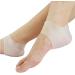Gel Heel Protector Cover Cushion Cups - Comfortable Plantar Fasciitis Silicone Gel Heel Protective Support Sleeve