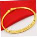 Zerodeko 2 Pcs Cuff Bangle Friend Bracelet Gifts Open Bangle Gold Women Bracelet Open Bracelets Golden Bangle Bracelet Open Gold Cuff Kids Bracelet Golden Bracelet Miss Personality Jewelry 5.8X0.6CMx2pcs As Shownx2pcs - Buy Online on GoSupps.com