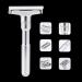 Adjustable Safety Razor - Classic Zinc Alloy for Men | Smooth Shaving & Easy Razor Removal - Buy Online on GoSupps.com