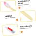 Minkissy 200 Stk Disposable Travel Toothbrushes & Toothpaste Set - Sensitive & Soft Ideal for Car & On-the-Go Use - Buy Online on GoSupps.com