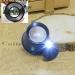 Othmro 1Pcs 10X Handheld Magnifier Lens  Diameter 0.98inch Magnifying Glass  Black Round Magnifying Loupe Glasses with 1 LED Light for Hobbyists Stamp Collectors Jewelers Watch Repairman 25mm 10x - Buy Online on GoSupps.com