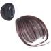 WOFASHPURET Piece Hair Toppers Extension Ponytail Wig Black Wigs Barrettes for Women Air Fringe Bangs Faux Hair Bun Wispy Bangs Wig Toupee for Women Hair Barrettes Scisors Clip Air Bangs Miss 18.00X6.50X0.50CM Brown - Buy Online on GoSupps.com
