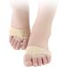 FOMIYES Ballet Toe Protector - Metatarsal Pads & Cushions for Dance Shoes | Comfort Foot Pads for Adults - Beige M - Buy Online on GoSupps.com