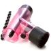 VINTORKY Hair Dryer Nozzle Hair Dryer Curls Styling Connectors Nozzle for Hair Dryer Blow Dryer Curler Rosy