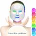 Led Face Light Therapy Mask-7 Color Photon Light Therapy Skin Rejuvenation Facial Skin Care - Buy Online on GoSupps.com