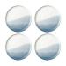 Serving Plates Ceramic Dinner Plates Dish Plates Household Kitchens Restaurants Round Plates Steak Plates Dessert Plates Regular Dinner Plates Plain Plates for Appetizer Dinner and Desserts (Color Medium D