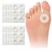 Callus Pads 60 PCS Self Adhesive Corn Callus Remover Cushions Pads Soft Felt Foot Corn Rings Toe Anti-wear Stickers Corn Callous Blisters Protectors Pads Pain Relief for Feet Toes Heel (Round)