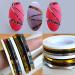 10 Rolls 3mm Black Glitter Nail Striping Tape with Dispenser for DIY Nail Art - Buy Online on GoSupps.com