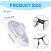 ZamxHug Glasses Nasal Pads - Silicone Non-Slip Transparent Nose Pads for Glasses & Sunglasses 25 Pairs - Click System Slide Stoppers & Protection Accessories - Buy Online on GoSupps.com