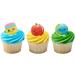 Kawaii Back to School Cupcake Rings Toppers Cake Decorations - 24 pc - Buy Online on GoSupps.com