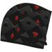 Hair Towel Wrap | Quick-Dry Hair Turban with Button | Red Poker Towel for Effortless Drying - Buy Online on GoSupps.com