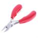 Nail Clipper for Thick Nails Stainless Steel Toe Nail Clippers Nail Correction Thick Nails Ingrown Toenails Nippers Cutters Dead Skin Dirt Remover Pedicure (Color : Red)