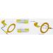 Buy 5 Yellow Posterior Aiming Rings - XCP Style | International Shipping Available - Buy Online on GoSupps.com