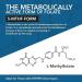L Methylfolate 7.5mg plus Methyl B12 - Active 5-MTHF Form MTHFR Supplement - Bloodstream Ready Methylated Folate + B12 Cofactor - Supports Mood Homocysteine Methylation Cognition (60 Capsules) Unflavored 60 Count (Pack of 1) - Buy Online on GoSupps.com