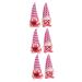 Alipis 6 Pcs Valentine Gnome Bride Cupid Valentines Gnomes Plush Gnome Ornaments Lovers As Shownx3pcs 8x7x26cm x3pcs