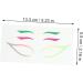 SUBOFAN ABOOFAN Eyeliner Sticker Delicate Eyeliner Sticker Maskerade Makeup Cosplay Halloween - Buy Online on GoSupps.com