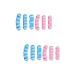 Beavorty 4 Boxes Nails Tip Stand Nail Practice Rack Nail Art Holder Stand Nail Tip Practice Base Nail Training stand nail tips holder Manicure Practice Rack nail tools nail stand lotus 1