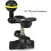 Seafrogs Triple Ball Clamp Mount - Black | Underwater Diving Fixture for GoPro & Action Cameras - Buy Online on GoSupps.com