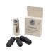 Refillable Eco-Friendly Vegan Bamboo Charcoal Dental Floss (3x40 metres) Cruelty-Free Natural Waxed Peppermint Floss