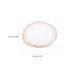 Resin Nail Art Palette with Gold Edge - Multifunctional Display Board for Color Mixing | Exquisite White Craftsmanship - Shop Internationally - Buy Online on GoSupps.com
