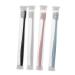 Combined children's tools 4 pieces of soft toothbrush toothbrushes for children camping toothbrush baby tools travel toothbrush toothbrush for adults and children manual children's toothbrush