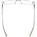 Eyekepper Gunmetal Half Rim Reading Glasses +2.25 | Quality Metal Spring Hinge | International Shipping Available - Buy Online on GoSupps.com