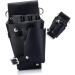 Premium Housoutil Leather Scissor Organizer Kit - 2-Piece Pocket Holder for Hairdressers - Stylish & Functional Hairdressing Bag - Black - Buy Online on GoSupps.com