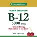 Nature's Bounty Ultra Vitamin B12 Supplement Helps Maintain Good Health 5000 Mcg 45 Tablets - Buy Online on GoSupps.com