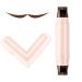 Eyeliner Stamp Wing Tips Double End Marker All Day Waterproof Performance Smooth Glide Application Feeling 105ml for Women Brown