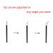 200 Pack Mini Disposable Mascara Wands for Eyelash Extensions and Brow Brush - Bulk Makeup Tool in 4 Colors - Buy Online on GoSupps.com