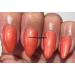 Bluesky Nail Gel Polish Coral Orange with Gold Shimmer CS36 UV LED Soak Off 10ml - Buy Online on GoSupps.com