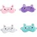 GLEAVI Travel Eye Mask - Comfortable & Breathable Eye Shade for Sleep & Travel | Fluffy Eye Cover & Cat Facial Mask - Perfect for Kids & Adults - Buy Online on GoSupps.com