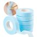 Lunamoon 6 rolls eyelash tape eyelash extension tape eyelash tape isolations micropore lash tape eyelash band for eyelash extensions (blue)