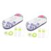 Solustrie 2 sentences Double -lodged glasses case. Storage box glasses organizer Travel accessories Contact lens solution contact lens container for the outdoor area Professional glasses case