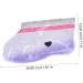 Housoutil 2 Pairs Wax Gloves Spa Foot Mask Purple Pe Bag - Buy Online on GoSupps.com