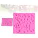 Milisten 2pcs Candy Cupckake Topper Mold Cake Border Baby Shower Cake Decorating Music Fondant Mold Silicone Music Molds Silicone Cake Mold Silicone Molds Musical Baking Molds Chocolate - Buy Online on GoSupps.com