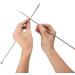 BCMRUN 22PCS Knitting Needle Set - Stainless Steel Straight Single Pointed Needles (2mm-8mm) with Accessories - 11 Pair Sweater Needles Set for Knitting Projects - Buy Online on GoSupps.com