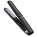 Cordless Hair Straightener and Curler 2 in 1 Ceramic Flat Iron Mini Wireless Portable Travel Hot Tools Straight Curl for Women Men USB Rechargeable with Pouch(Black)