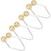Dimple Trainer 2 Pairs of Compact Balls to Create Smiling Dimples on the Cheeks (Gold) - Buy Online on GoSupps.com