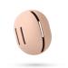 FERYES Makeup Sponge Holder  Shatterproof Eco-Friendly Silicone Beauty Make Up Blender Case for Travel - Khaki
