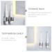 Zerodeko Electric Toothbrush Holder - Wall-Mounted Stainless Steel Container for Toothbrush Heads & Razors | 2-Stick Design for Easy Organization - Buy Online on GoSupps.com