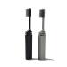 Bamboo Charcoal Folding Toothbrush for Travel Camping Holidays 2 Pack