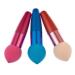Beavorty 3PC Mushroom facial foundation sponges Lollipop Sponge Foundation sponge with handle brush Makeup sponge Concealer sponge on stick makeup pointy travel paint medium As Shown